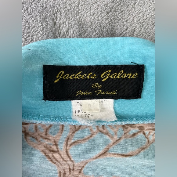 Jackets Galore John Farrah 1/4 Zip Lightweight Pullover Jungle Animals Women’s M - Picture 7 of 16